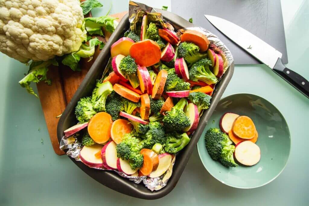 broccoli and vegetables