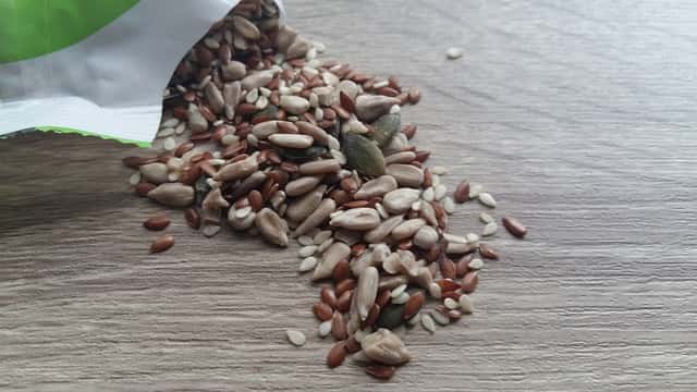 flaxseed and some other seeds mix