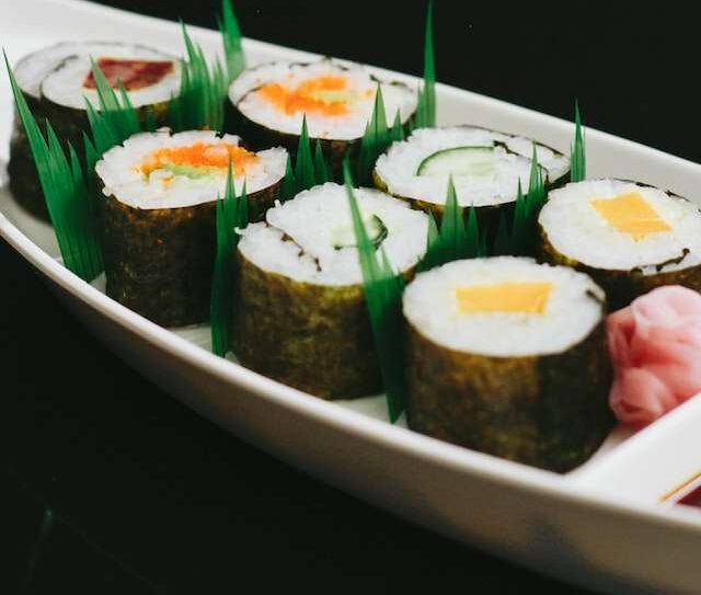 nori and sushi rols