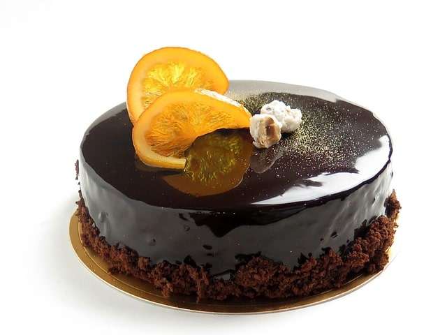 orange and chocolate cake