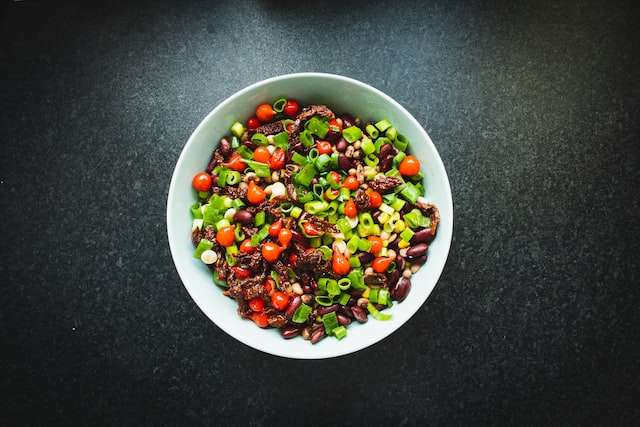 Pinto and different beans salad