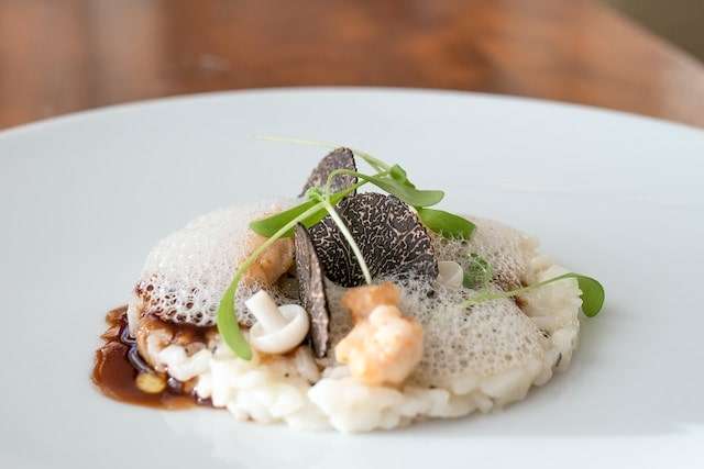 Truffle and mushroom risotto